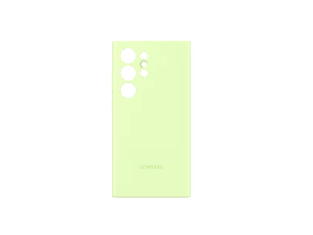Buy Samsung Galaxy S24 Ultra Silicone Case - Lime in Qatar Buy Samsung Galaxy S24 Ultra Silicone Case - Lime in Qatar